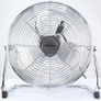 12" High velocity chrome gym free stand fan cooling fan industrial fan 3 speed desk fan table fan sturdy housing high airflow powerful (FREE SHIPPING) Image 2