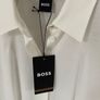 Designer brand Hugo Boss ladies soft cotton cream shirt blouse BRAND NEW Image 2