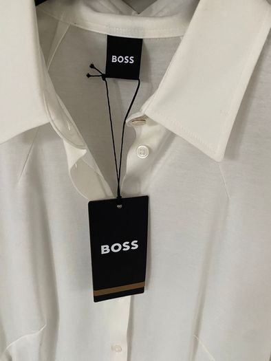Designer brand Hugo Boss ladies soft cotton cream shirt blouse BRAND NEW