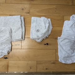 Bedside cot sheets