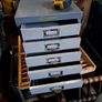 Vintage Five Drawer Steel Cabinet Image 3