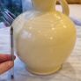 Vintage Fiesta Ware Yellow Jug Image 2