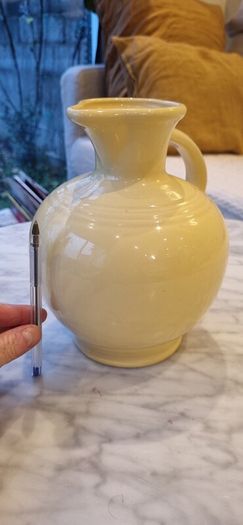 Vintage Fiesta Ware Yellow Jug