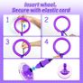 Ankle Skip Ball for Kids with Counter, Timer, Cal Calculator, Girl Birthday Gifts for Age 5 6 7 8 9 10+, Rechargeable Foldable Sports Toy Skip it Toy for Kids Xmas Present Image 6