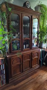 Dresser, wood cabinet