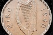 [#95] - Ireland 1940 | Irish 1d | Irish 1 Penny | Hen and Chicks | KM.11 | High Grade