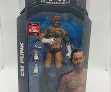 wwe / AEW Unmatched series 4 1 of 5K CM Punk action figure