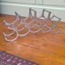 Vintage Style Cast Aluminium 9-Bottle Wine Rack - Postmodern / Wave Design Image 4
