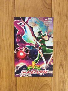 Mighty Morphin Power Rangers The Return 4 Boom Studios Comics Amy Jo Johnson