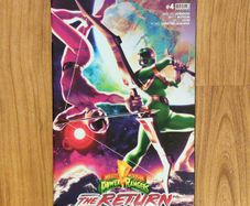 Mighty Morphin Power Rangers The Return 4 Boom Studios Comics Amy Jo Johnson