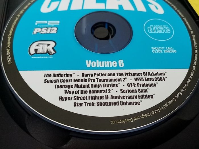 Instant cheats Volume 6 PlayStation 2 Ps2 Games