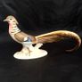 Rare Vintage Royal Dux Porcelain Pheasant Figurine Image 2