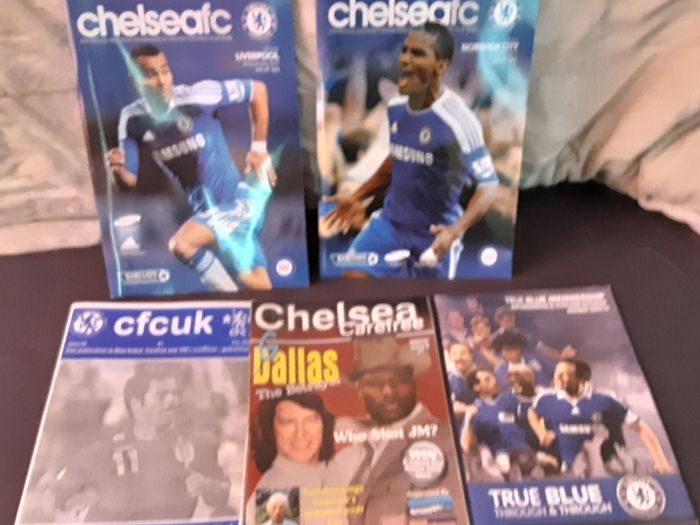 CHELSEA FC football programmes