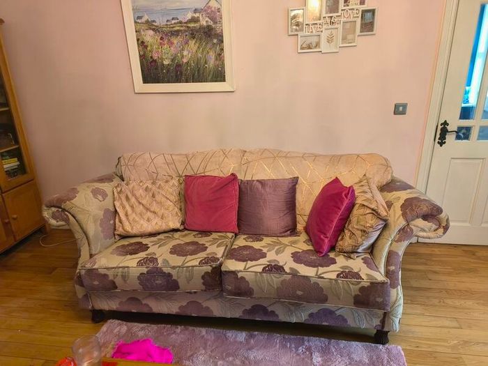 couch and armchair