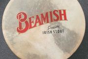 RARE Beamish Irish Stout Handcrafted Bodhran by Malachy Kearns