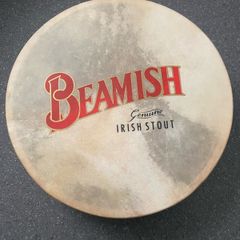 RARE Beamish Irish Stout Handcrafted Bodhran by Malachy Kearns