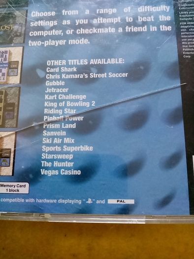 Check mate PlayStation1 Ps1 PlayStation 2 ps2 games Original