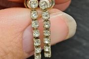 Earrings diamond drops