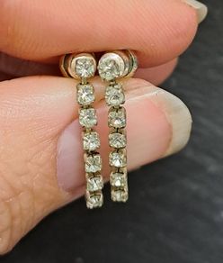 Earrings diamond drops