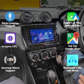 Premium Carplay Suzuki Swift Android Auto Stereo