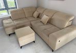 Sofabed and pouffe 266cm x 212cm