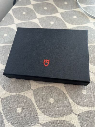 Tudor Watch Leather Credit Card Holder