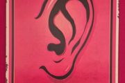 Walls have ears ! anti- communist, vintage style metal sign .