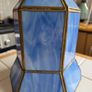 Blue Glass Lampshade Image 2