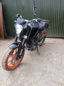 ktm duke 390 breaking