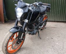 ktm duke 390 breaking