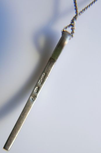 Sterling Silver 925 Necklace and Pendant L16" - 3,92g