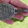 Antique Northern Ireland Licensed Driver 1496  (6" X 3") Image 2
