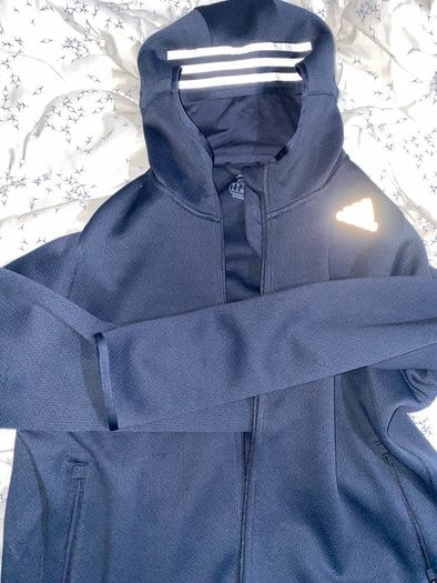 adidas hoodie jacket climaheat SIZE xl