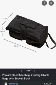 Sand bags for parasol / Gazebo