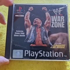 WF War Zone Wrestling PlayStation1 Ps1 PlayStation2 Ps2 games Original