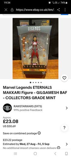 Marvel Legends Makkari
