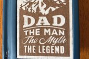 Dad The Man The Myth The Legend Book