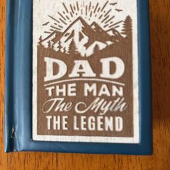 Dad The Man The Myth The Legend Book