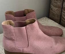 Blush Pink Boots