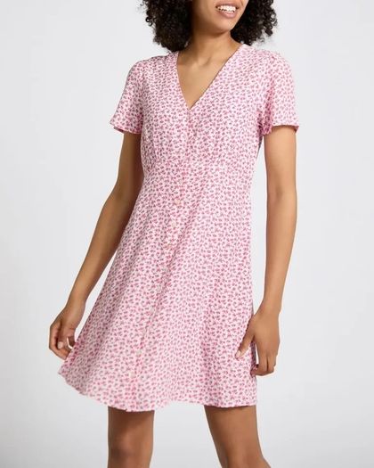New summer floral mini dress: Size 10