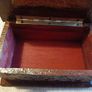 Vintage leather trinket box Image 7