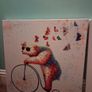 One Canvas print - the bear Image 2