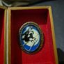 Vintage Sexy Witch Sorceress in a Glass Brooch Image 10