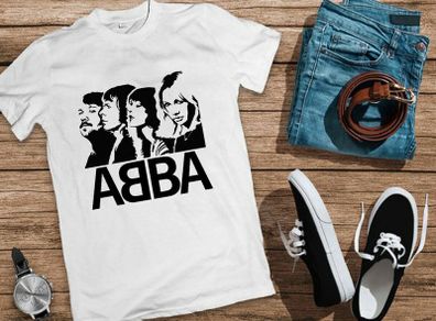 Abba 48th Anniversary 1972 - 2020 t-shirt Abba band t-shirt tee top shirt