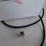 New genuine pandora leather bracelet and star wars charm Image 2