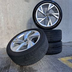 Genuine Audi A4/S4 18" Alloy Wheels - Like New, Pirelli