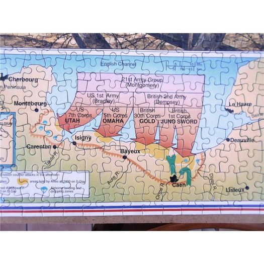 Operation Overlord - D-day Landings - 50th Anniversary Jigsaw (1994)