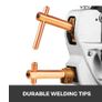 BRAND NEW 230V Electric Spot Welder Gun W/ Distinct Control Panel Portable Handgrip Hanging Strap Welding Thickness 2.0 +2.0MM Image 4