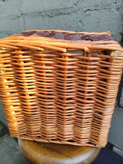 Vintage Bottle Basket