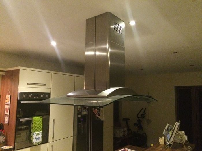 Elica island Iceberg extractor hood - model 381 XS